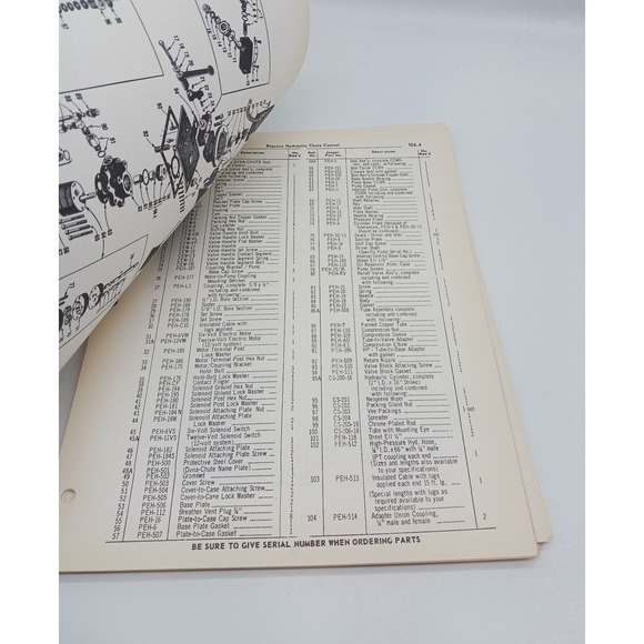 Jaeger Division R Series High Dump Truck Mixers Instructions Repair Parts Manual - Picture 5 of 12